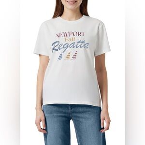 Wildfox Ryan Newport Fall Regatta Short Sleeve Graphic Tee